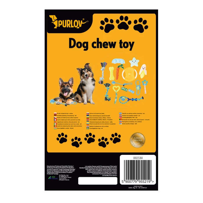 Kutyajáték készlet 16 db