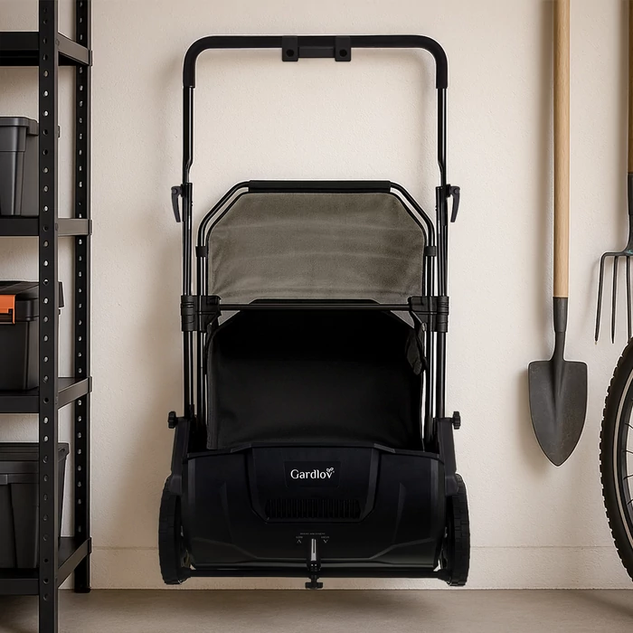 Kézi levél- és fűgyűjtő, 100 L