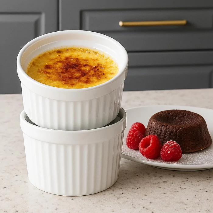 6 darabos ramekin sütőtál készlet