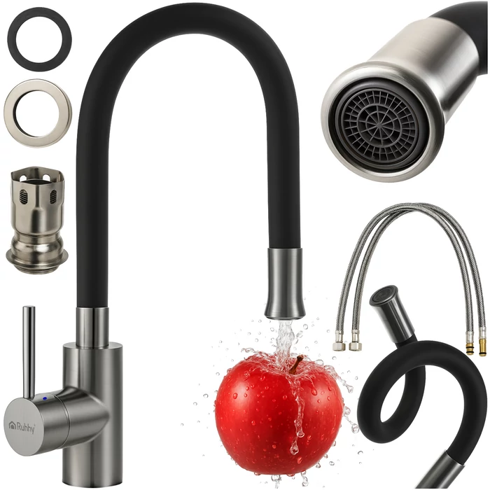 Konyhai csaptelep flexibilis kifolyóval