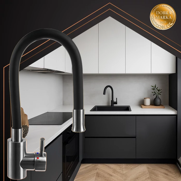 Konyhai csaptelep flexibilis kifolyóval