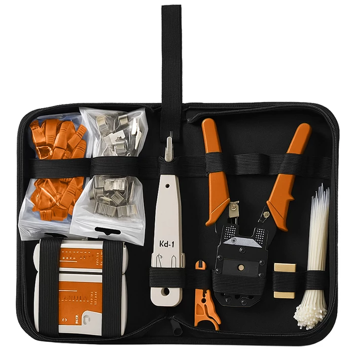 145 darabos kábeljavító szerszámkészlet