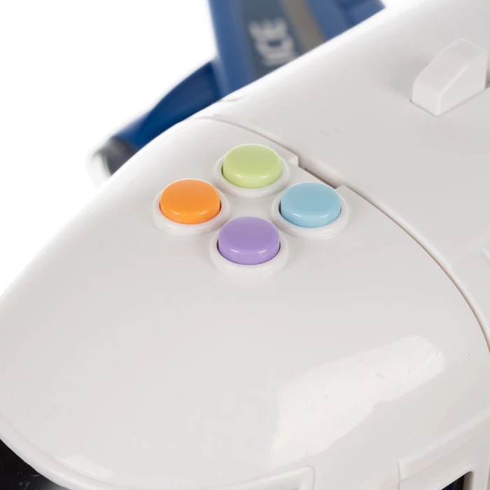 Összecsukható rendőrségi repülőgép és parkoló