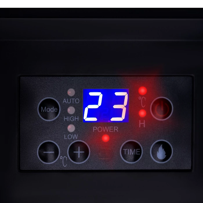 Kaminer lánghatású hősugárzó