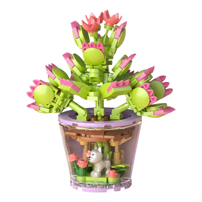 Építőkocka - Virág