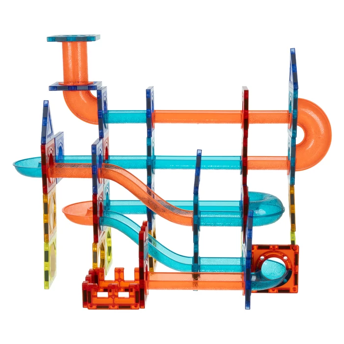 Mágneses blokkok és golyópálya - 96 db