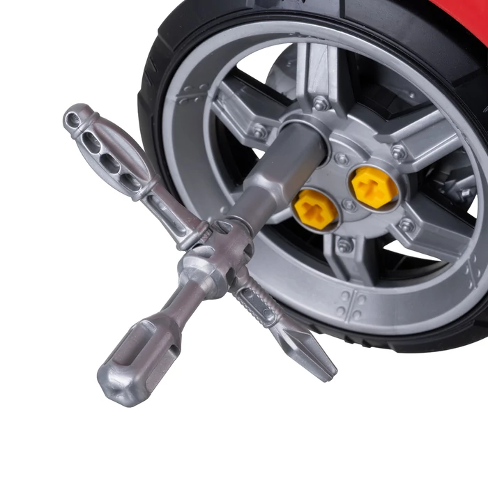 Interaktív autómotor szerelő játék