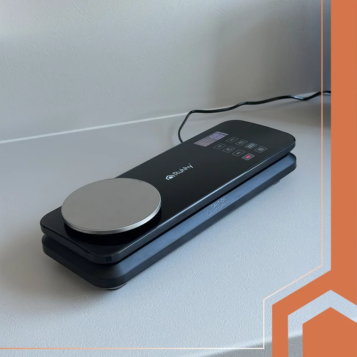 Ruhhy fóliahegesztő beépített mérleggel