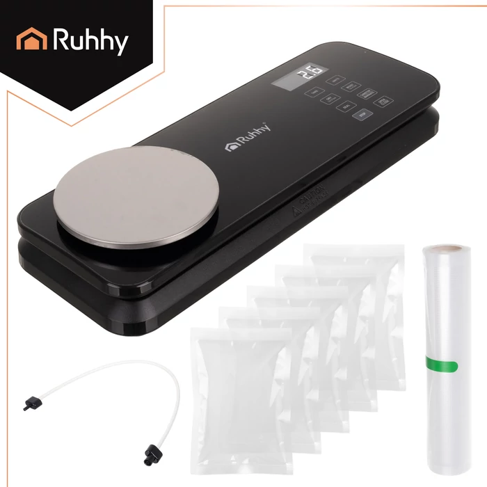 Ruhhy fóliahegesztő beépített mérleggel