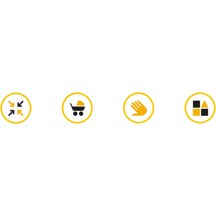 Dupla kesztyű babakocsihoz