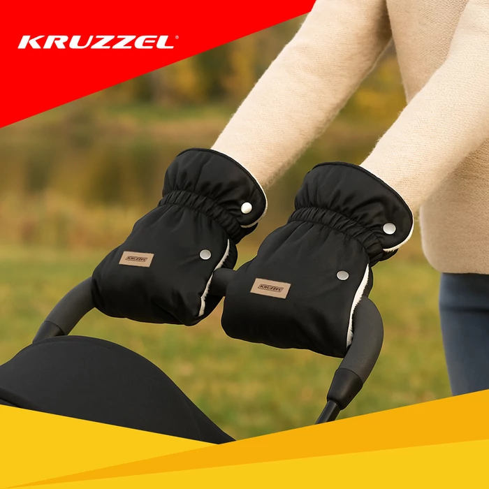 Dupla kesztyű babakocsihoz