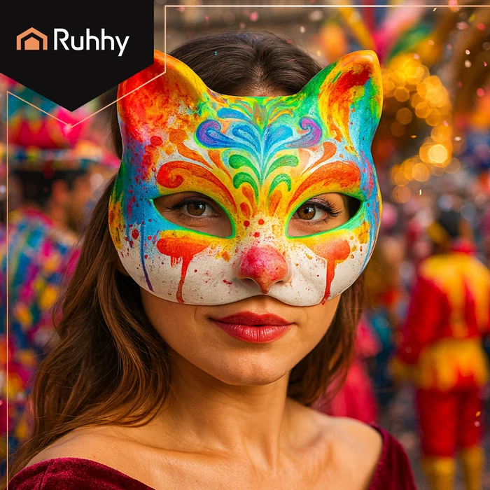 DIY macska álarc készítő