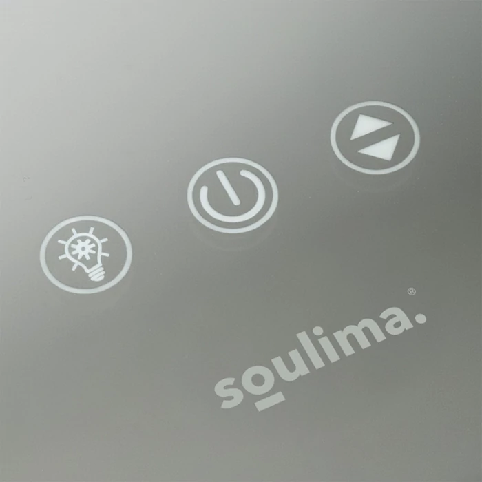 Soulima LED Sminktükör 80x62 cm