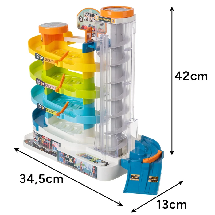 Parkolóház elektromos lifttel