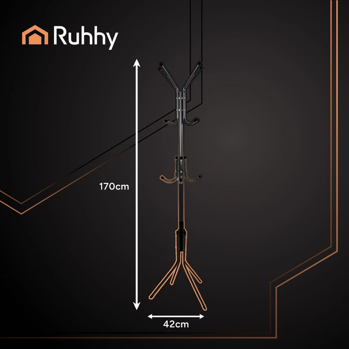 Ruhafogas (170 cm, fekete)