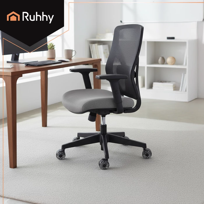 Szürke forgószék kerekek - 5 db