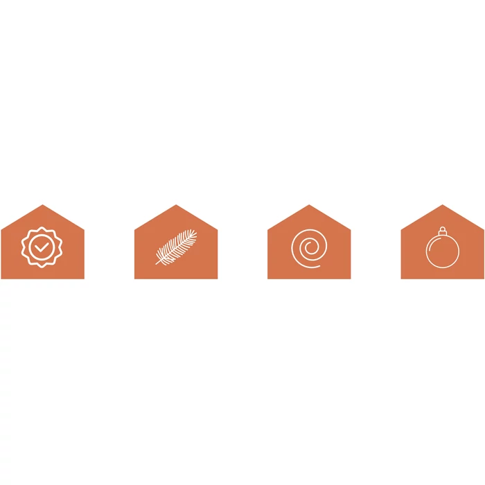 Karácsonyfa vastag tűlevelekkel 2,1 m