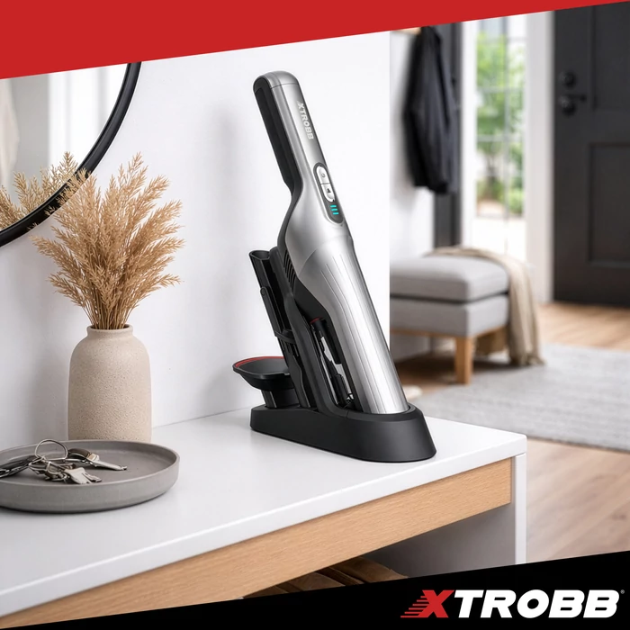 Xtrobb akkus autóporszívó HEPA szűrővel