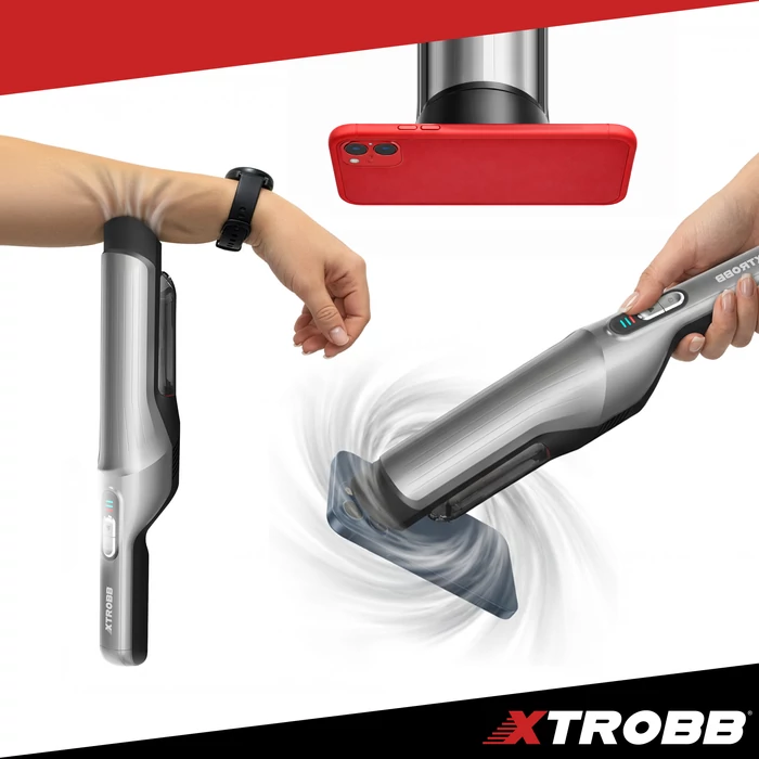 Xtrobb akkus autóporszívó HEPA szűrővel