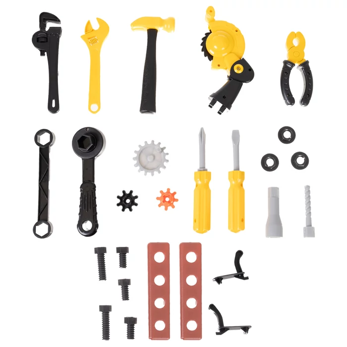 59 darabos 3 az 1-ben műhelykocsi gyerekeknek