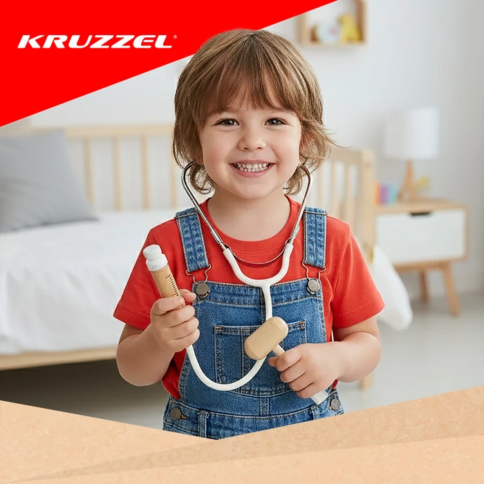 Kruzzel 24 darabos játék fogorvos készlet gyerekeknek