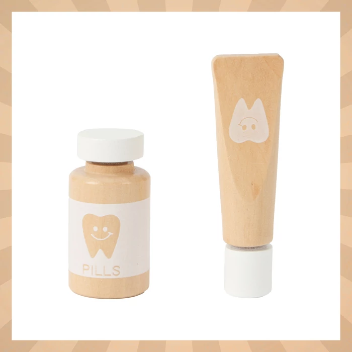 Kruzzel 24 darabos játék fogorvos készlet gyerekeknek