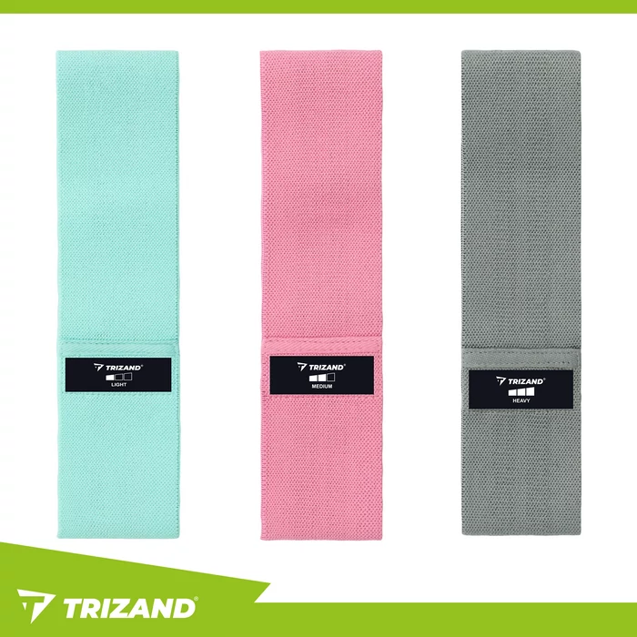 Trizand textil edzőszalag készlet, 3 db, 8-31 kg