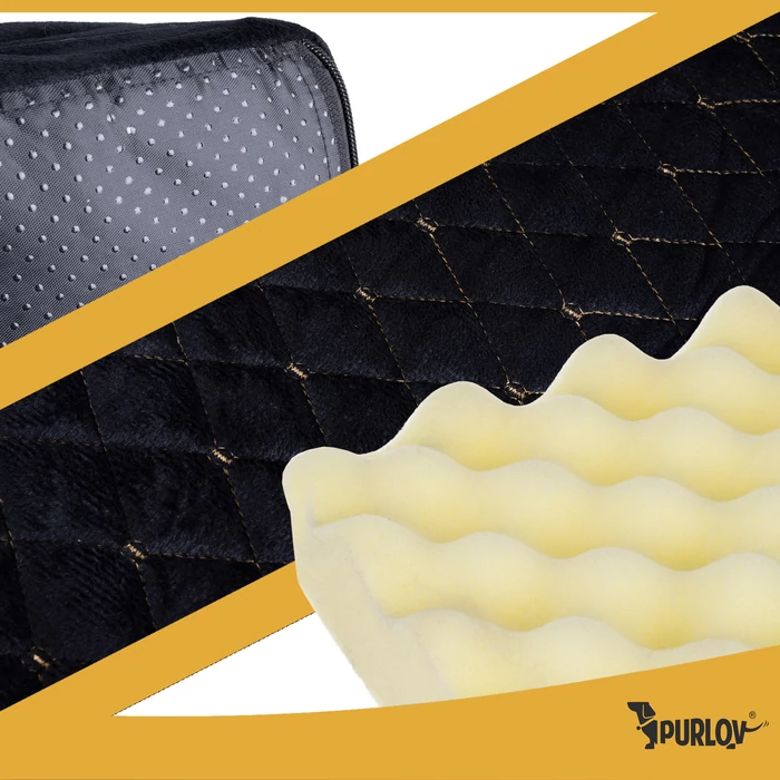 Purlov habszivacs kisállat fekhely cipzáras huzattal, S