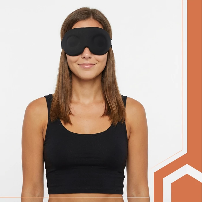 Ruhhy 3D memóriahabos szemkötő alvómaszk