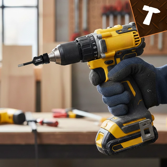 Bigstren gyémánt lyukfűrész készlet fúróadapterrel, 6 db, 6-68 mm, M14