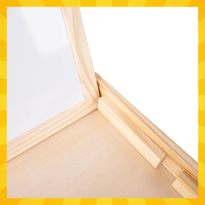 Kruzzel 108 darabos kétoldalas mágneses oktatótábla fa dobozban