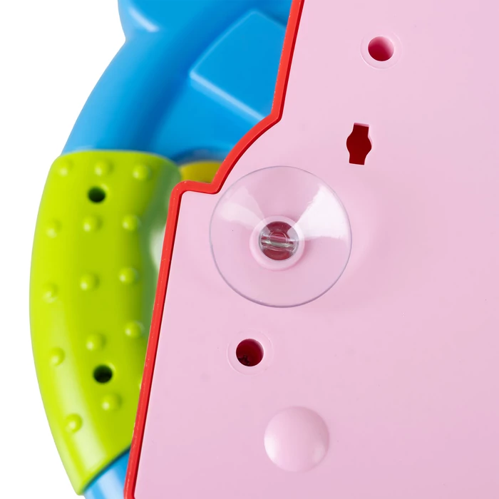 Interaktív kormánykerék 3+ gyermekeknek kép- és hangeffektekkel