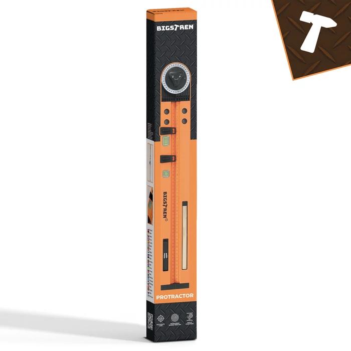 Többfunkciós szögmérő vonalzó