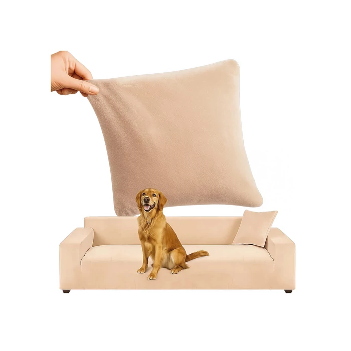 Kanapéhuzat 190-230cm bézs