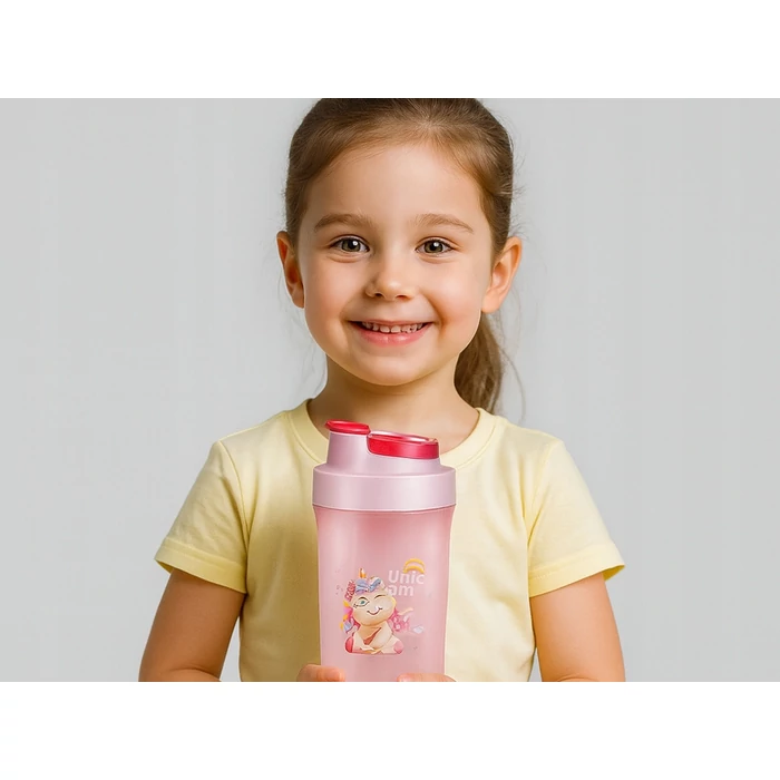 500 ml-es kulacs gyereknek, rózsaszín