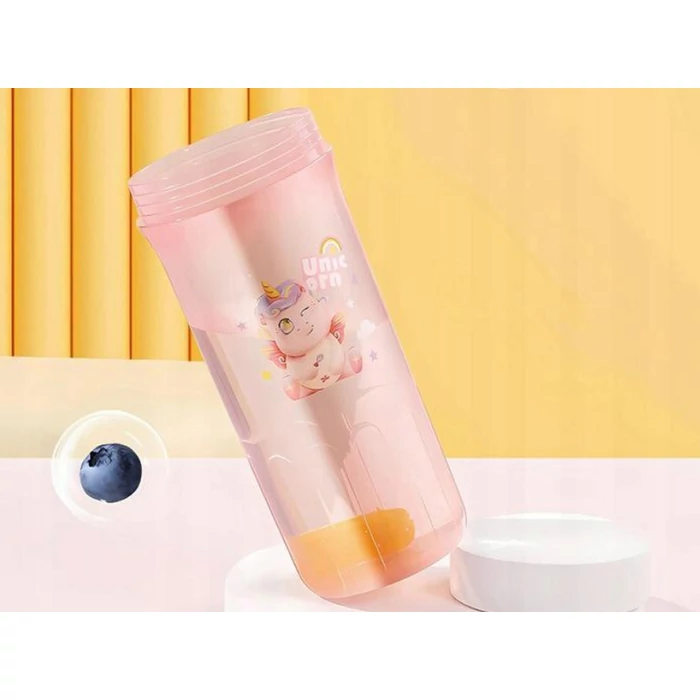 500 ml-es kulacs gyereknek, rózsaszín