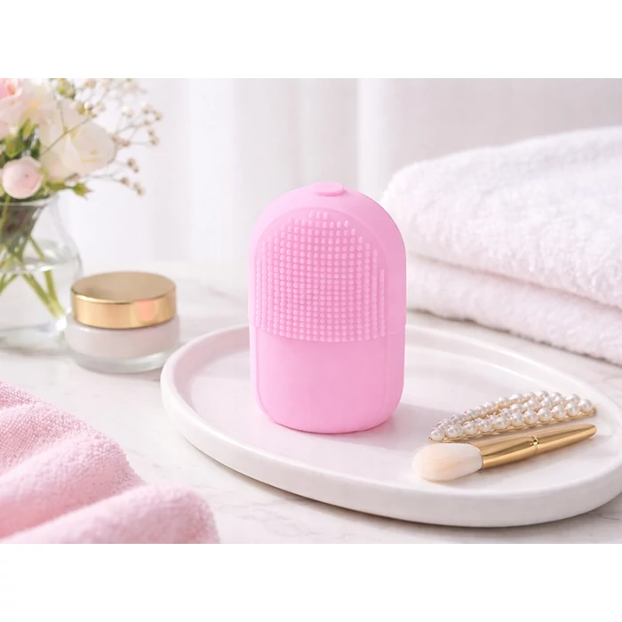 Jeges arcmasszírozó, rózsaszín