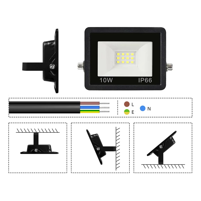 LED kültéri reflektor 10 W