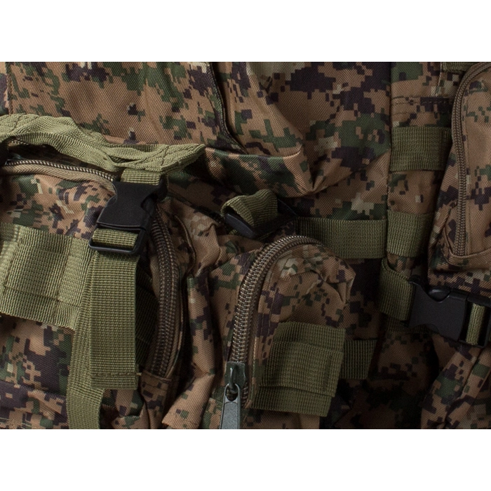 Katonai taktikai hátizsák, leopárd, 48,5l