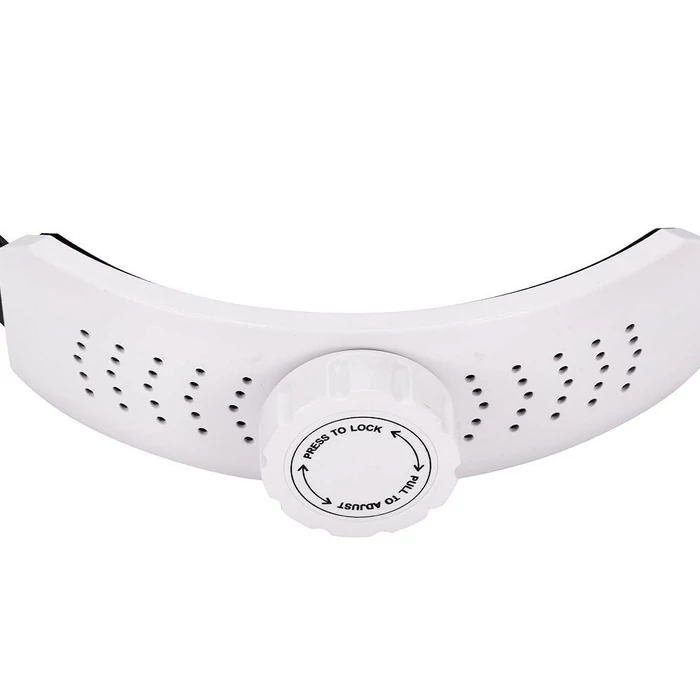 LED-es fejpánt nagyítószemüveggel