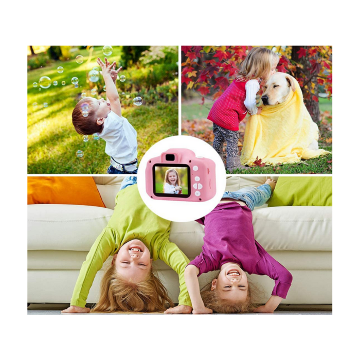 Digitális fényképezőgép gyerekeknek - rózsaszín cicás 