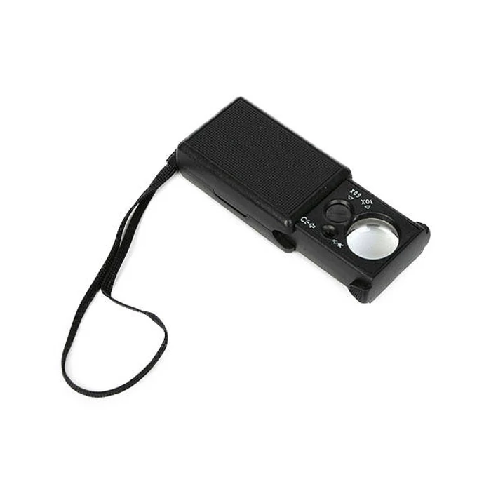 Zsebnagyító UV LED 30x 60x