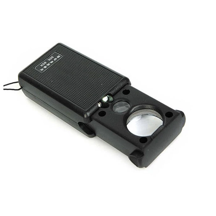 Zsebnagyító UV LED 30x 60x