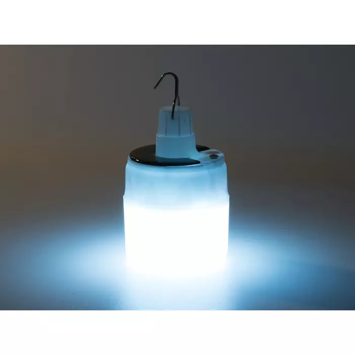Kempinglámpa LED, napelemes