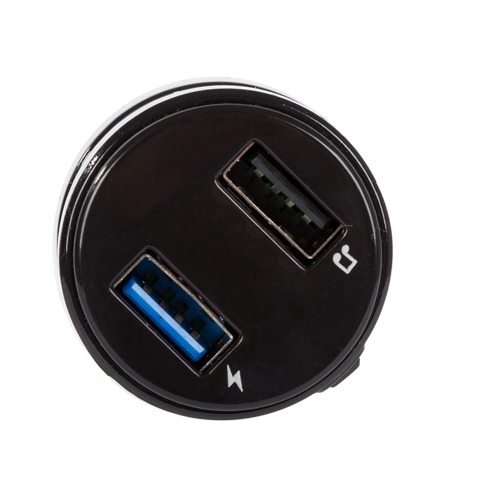 2x USB autós töltő, FM mp3 bluetooth