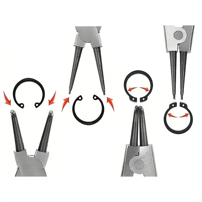 Seeger (zséger) gyűrű fogó 4 db