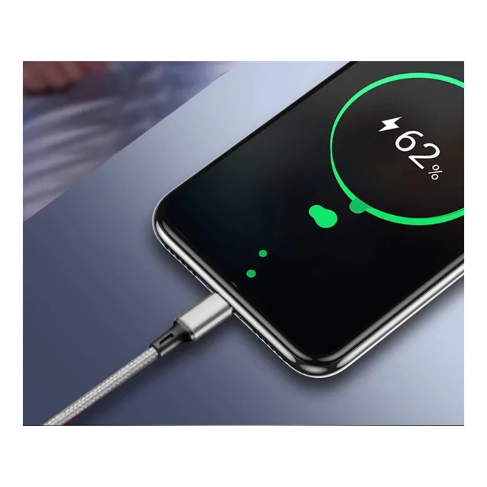 3az1-ben USB kábel, 1,2m ezüst