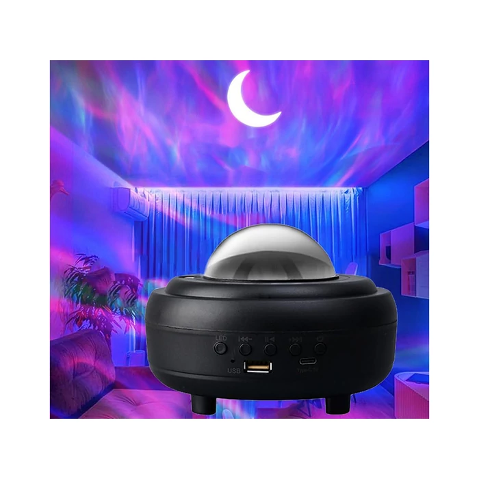 Éjszakai égbolt projektor, hangszóró