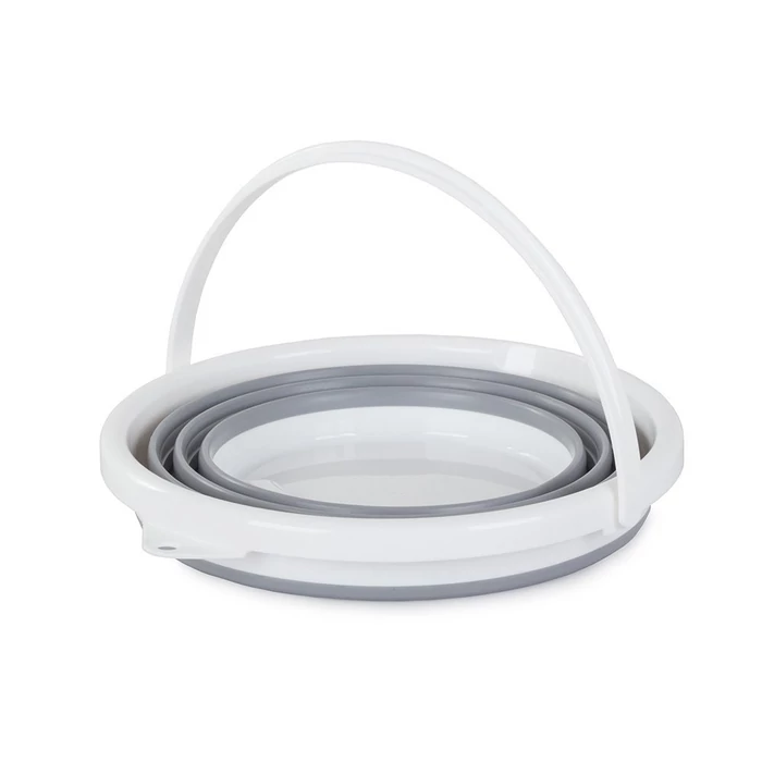 Szilikon összecsukható vödör 10L