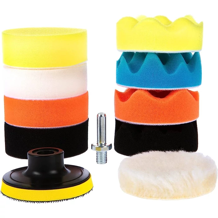 Polírozó szivacs készlet 80 mm fúróhoz